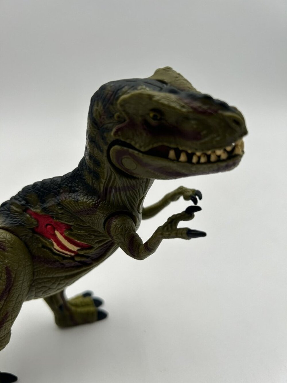 Vintage 2000 Hasbro Jurassic Park 3 Electronic T-Rex Dinosaur RE-AK-A-TAK Figure
